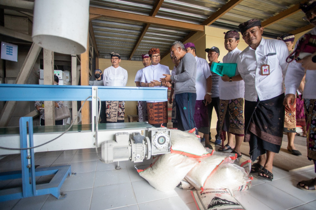 Sekda Adi Arnawa Tinjau Produksi Beras di RMU Pangsan dan Getasan